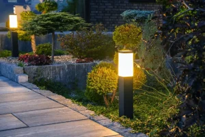 Pathway lighting installed in Northern Kentucky to protect outdoor walkways from winter damage while improving nighttime safety and landscape visibility.