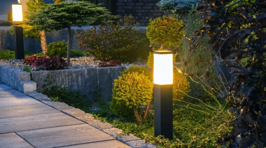 Pathway lighting installed in Northern Kentucky to protect outdoor walkways from winter damage while improving nighttime safety and landscape visibility.