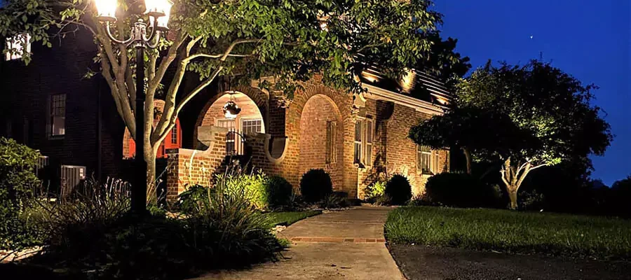 Pathway Lighting installed by Expert Irrigation in Florence House