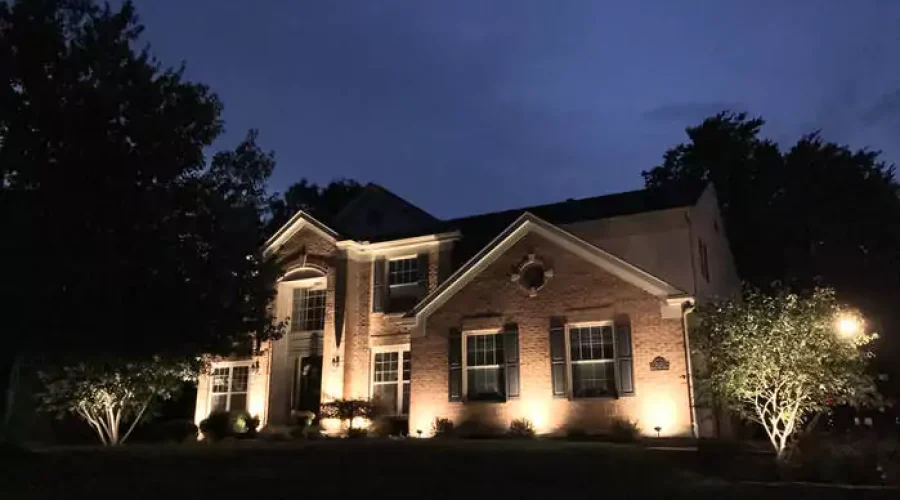 House-installed outdoor lighting by Expert irrigation